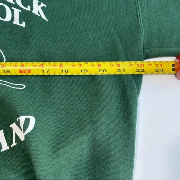 Russell Athletic Dark Green Crewneck Sweater Vintage - Picture 6 of 9